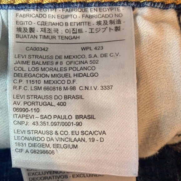 Vintage🧚‍♀️Levi’s 513 distressed jeans size 32 (men’s) - Picture 10 of 16